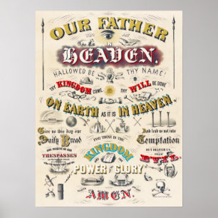 Vintage Biblical Poster