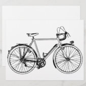 Vintage Bicycle (Front/Back)