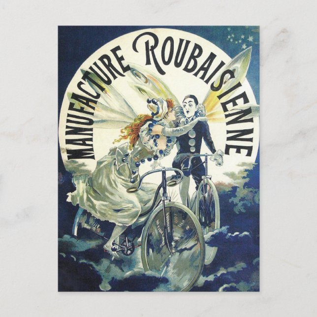 Vintage Bicycle Advertisement - Cycling Postcard (Front)
