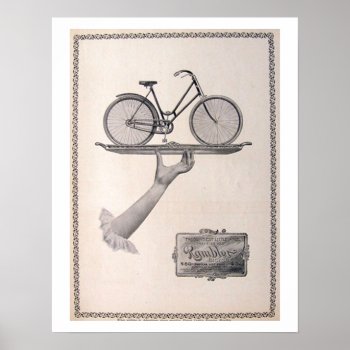 Vintage Bicycle Advertising Poster by Vintage_Obsession at Zazzle
