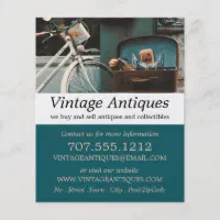 Vintage bicycle shop store