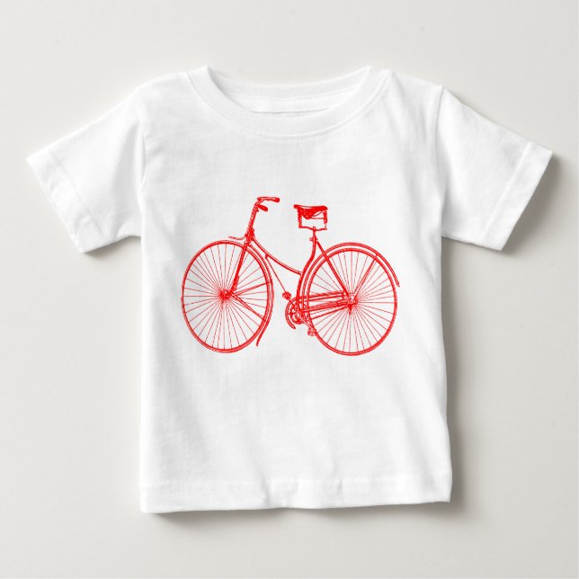 Vintage Bicycle Baby T-Shirt (Front)