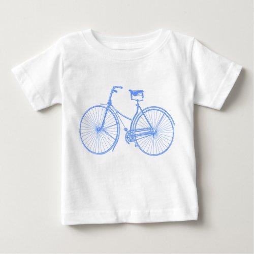 Vintage Bicycle Baby T_Shirt