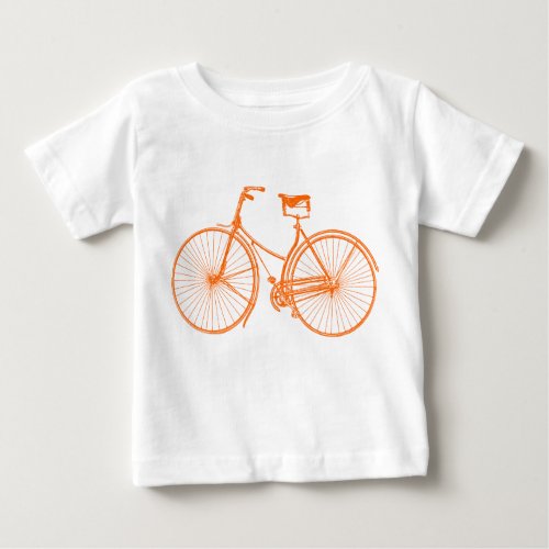Vintage Bicycle Baby T_Shirt
