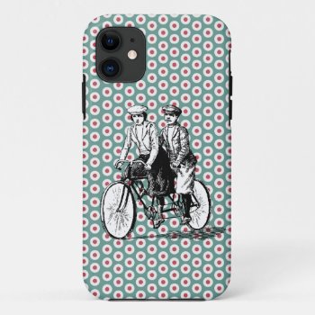 Vintage Bicycle Built For Two Iphone 5 Case by JoleeCouture at Zazzle