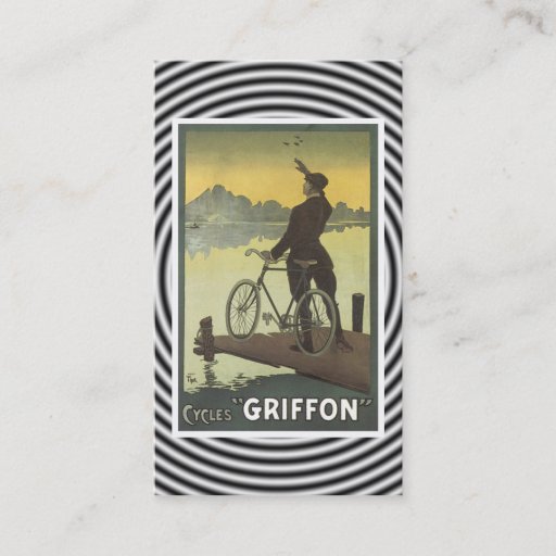 Customizable Vintage Bicycle Business Card