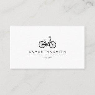 Vintage Bicycle Business Card