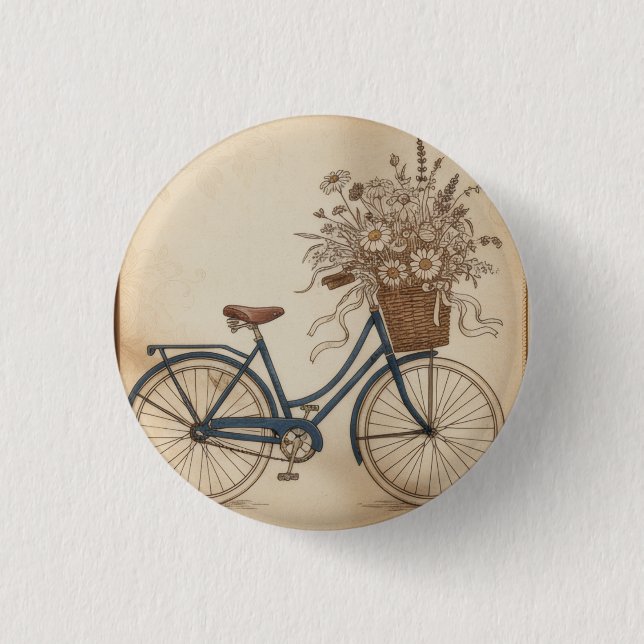 vintage bicycle button (Front)