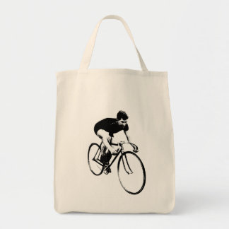 Vintage Bicycle Canvas Tote