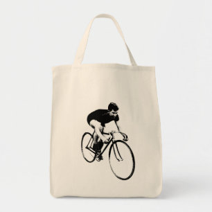 Vintage Bicycle Canvas Tote Bag