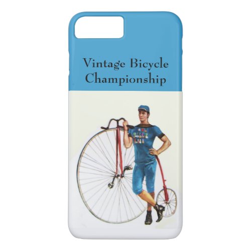 Vintage Bicycle Championship iPhone 8 Plus7 Plus Case