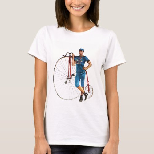 Vintage Bicycle Championship T_Shirt