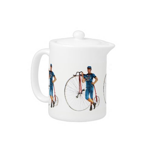 Vintage Bicycle Championship Teapot
