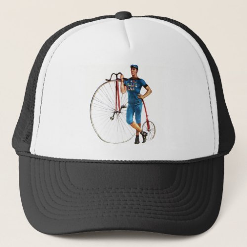 Vintage Bicycle Championship Trucker Hat