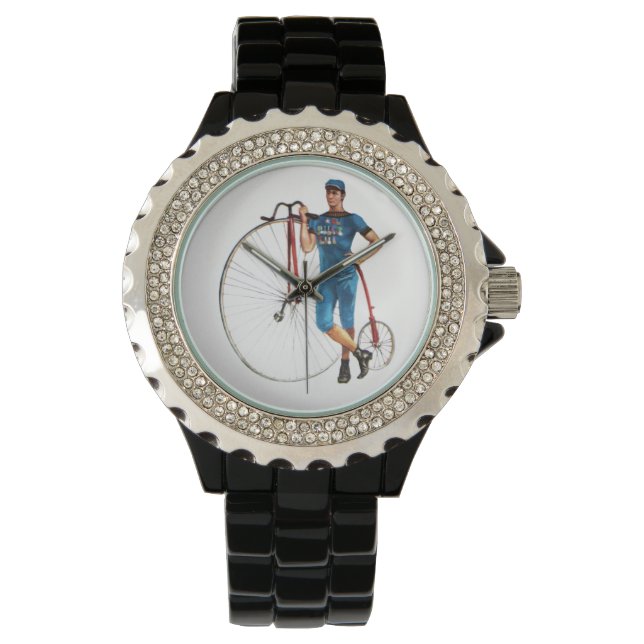 Vintage Bicycle Championship Watch (Front)