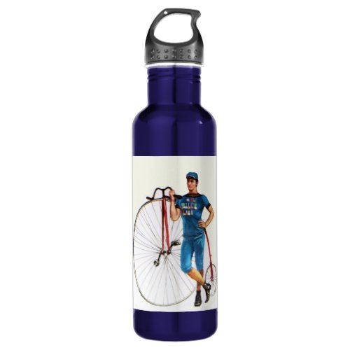 Vintage Bicycle Championship Water Bottle