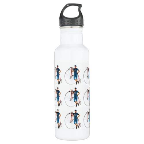 Vintage Bicycle Championship Water Bottle