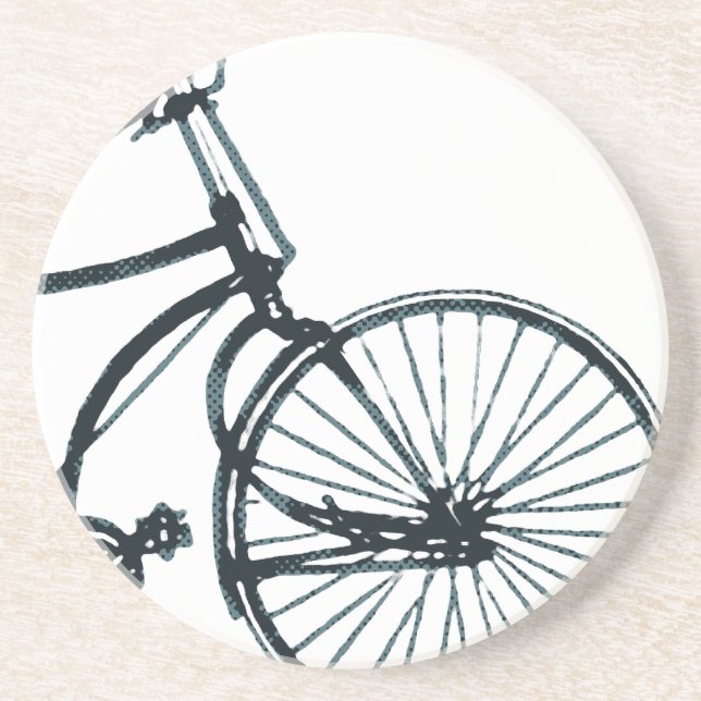 Vintage Bicycle Coasters (Front)