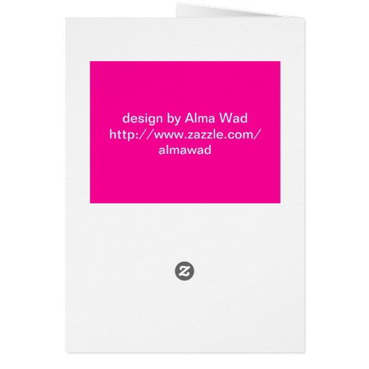 Vintage Bicycle girl in neon pink (Back)