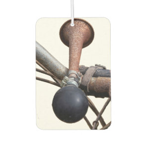 Vintage bicycle horn car air freshener