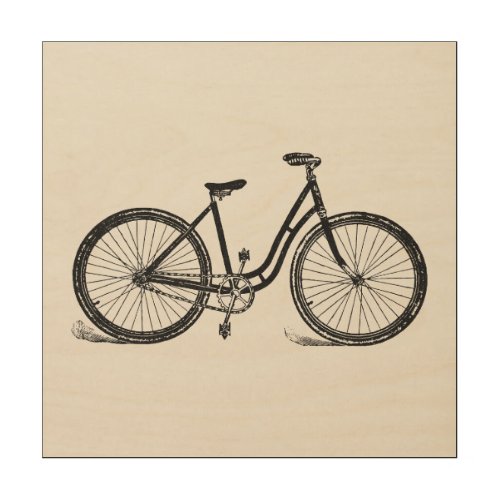 Vintage Bicycle Illustration Art
