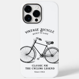Vintage Bicycle Name Birth Year Custom Case-Mate iPhone 14 Pro Max Case