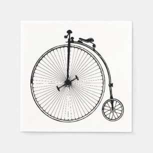 Vintage Bicycle Napkins