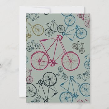 Vintage Bicycle Pattern Gifts For Cyclists by PrettyPatternsGifts at Zazzle