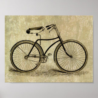 Antique Bicycle Posters | Zazzle