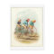 Vintage Bicycle Poster, Pennyfarthing Roosters