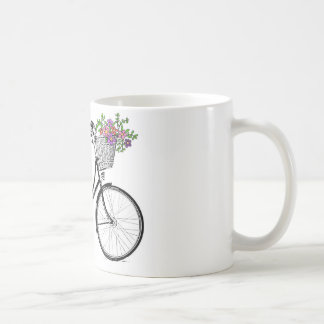 Vintage Bicycle print mug