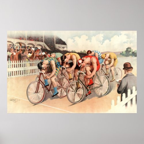 Vintage Bicycle Race Poster