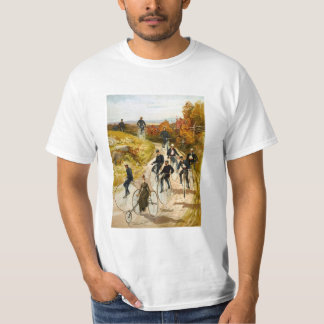 Vintage Bicycle Ride in the Country T-Shirt
