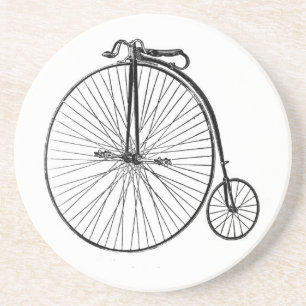 Vintage Bicycle Sandstone Coaster