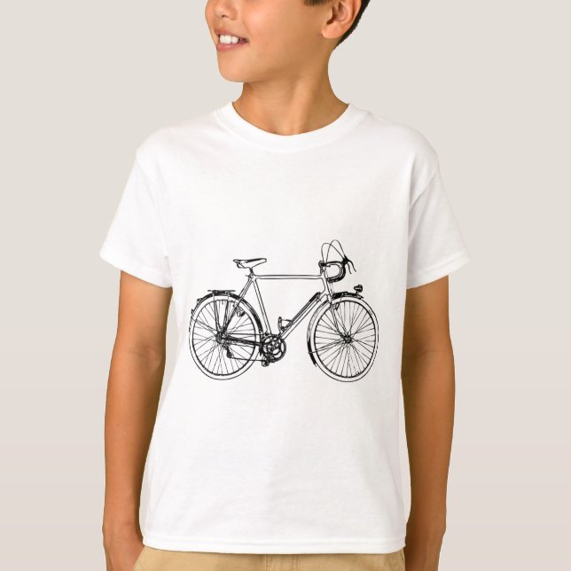 Vintage Bicycle T-Shirt (Front)