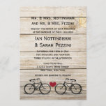 Vintage Bicycle Wedding Invitations