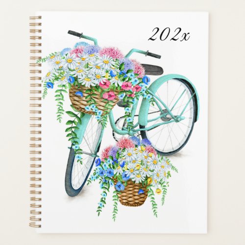 Vintage Bicycle Yearly Planner