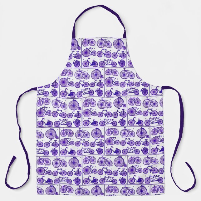 Vintage Bicycles Apron (Front)
