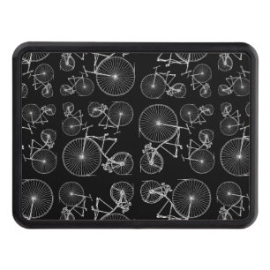 Vintage Bicycles Velocipede High Wheel Bikes Art Hitch Cover