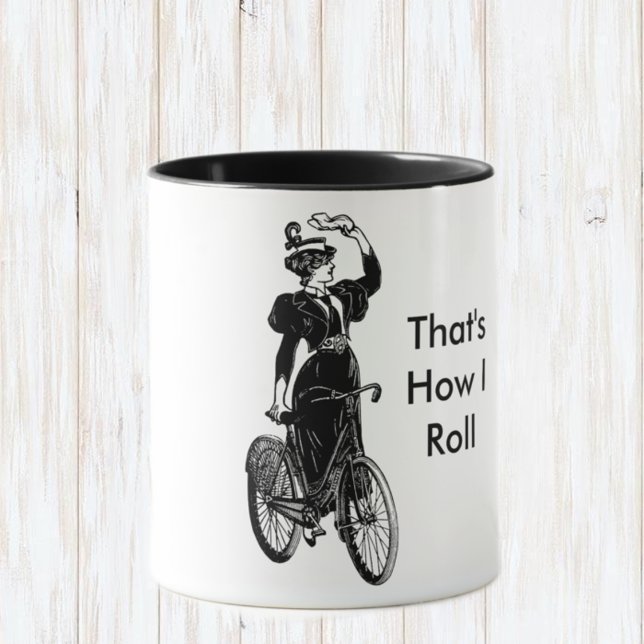 Vintage Bicyclist Mug (Creator Uploaded)