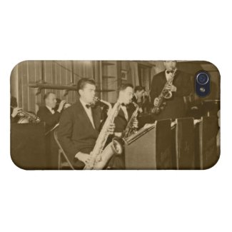 Vintage Big Band Sax iPhone 4 Cases