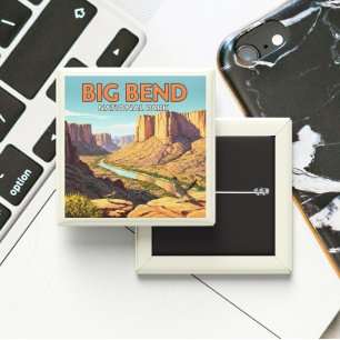 Vintage Big Bend National Park Button