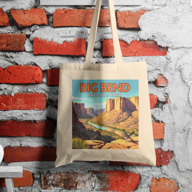 Vintage Big Bend National Park Tote Bag (Creator Uploaded)