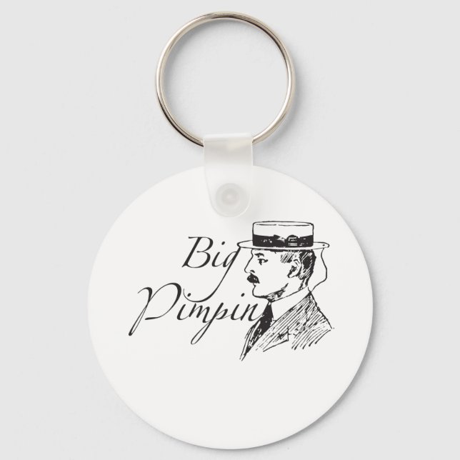 Vintage Big Pimpin Keychain (Front)