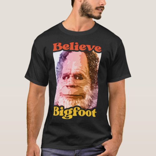 Vintage BIGFOOT BELIEVE American Hide and Seek Wor T_Shirt