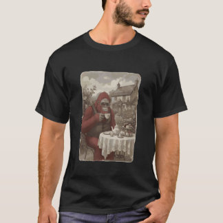 Vintage Bigfoot High Tea Victorian Cottagecore T-Shirt