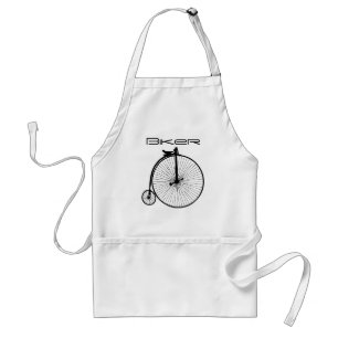 Vintage Bike Adult Apron
