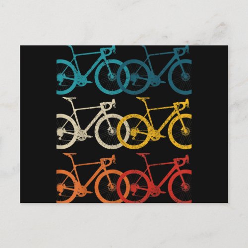 Vintage Bike Cycling Road Bike Racing Bicycle Holiday Postcard
