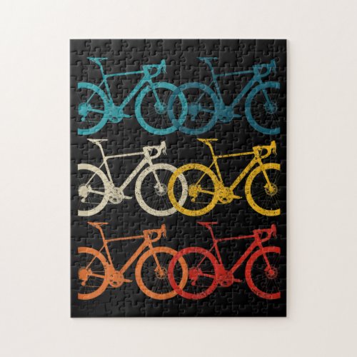 Vintage Bike Cycling Road Bike Racing Bicycle Jigsaw Puzzle