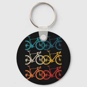 Vintage Bike Cycling Road Bike Racing Bicycle Keychain